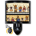 Musical Dogs Night Light