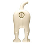 Dog End Towel Holder