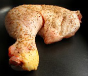 Raw Chicken Leg