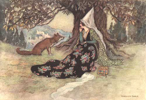 Grannonia and the fox