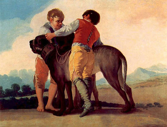 Boys With Bloodhounds