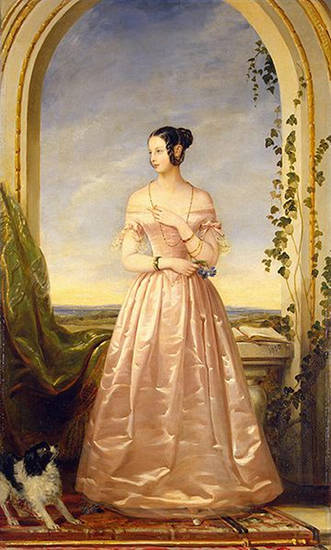 Portrait of the Grand Duchess of Russia, Alexandra Nikolaievna