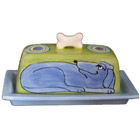 Ursula Dodge Dogs Butter Dish