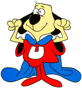 dog in cartoon